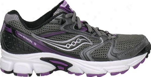 Saucony Grid Coherence 5 (women's) - Grey/purple