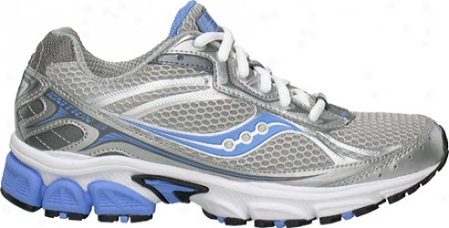 Saucony Grid Ignition 3 (women's) - Silver/grey/blue