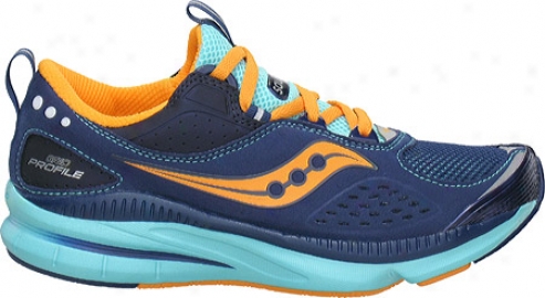 Saucony Grid Profile (women's) - Navy/aqua/orange