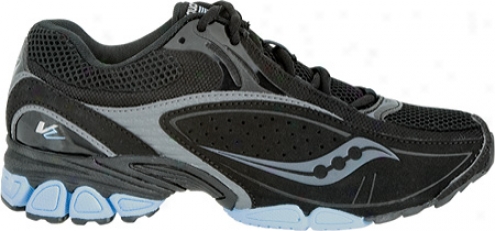 Saucony Grid V2 (women's) - Black/light Blue