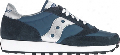 Saucony Jazz (women's) - Navy/silver