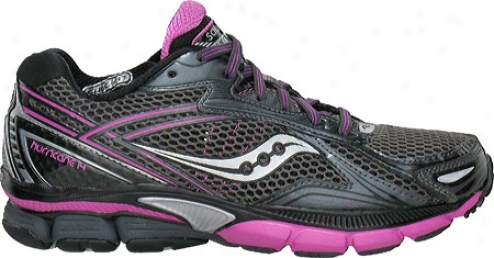 Saucony Powergrid Violent gale 14( women's) - Black/purple