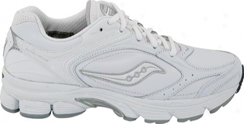 Saucony Progrid Echelon Le (women's) - White/silver