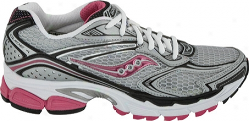 Saucony Progrid Guide 4 (women's) - Silver/black/pink