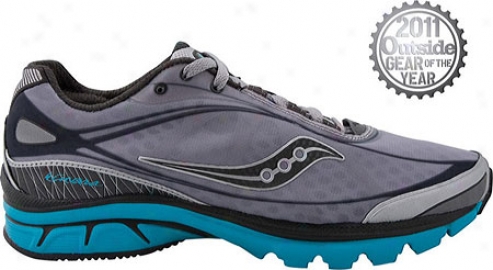 Saucony Progrid Kinvara (women's) - Silver/grey/blue