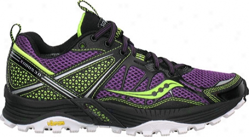 Saucony Progrid Xodus 3.0 (women's) - Purple/black/citron