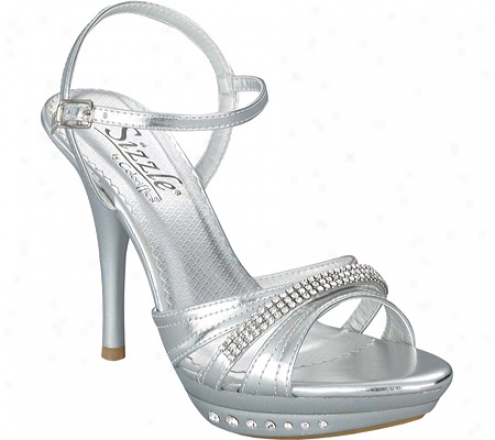 Sizzle Milan (women's) - White Metallic