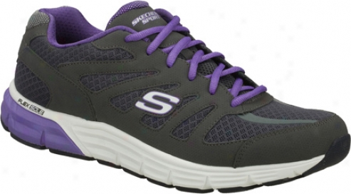 Skechers Ace (women's) - Gray/purple