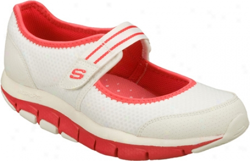 Skechers Shape Ups Liv Blissful (women's) - White/pink