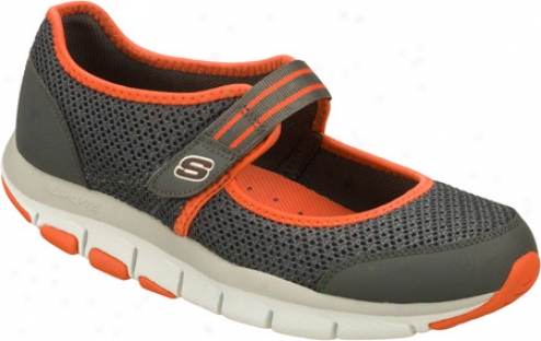 Skechers Shape Ups Liv Happy (women's) - Gray/orange