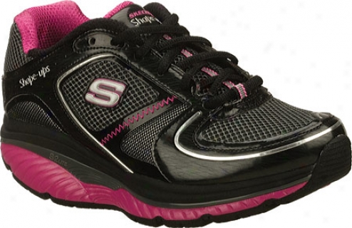 Skechers Shape Ups S2 Lite (women's) - Blwck/oht Pink