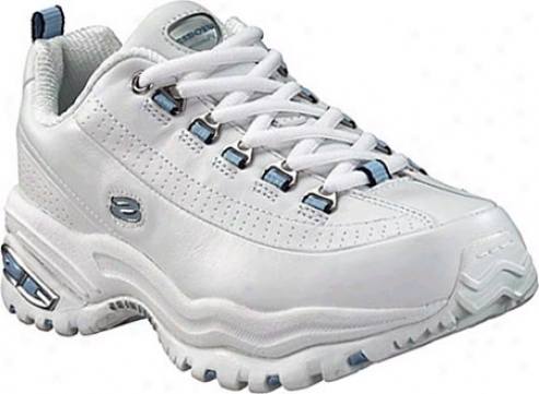 Skechers Sport Premium (women's) - White/blue