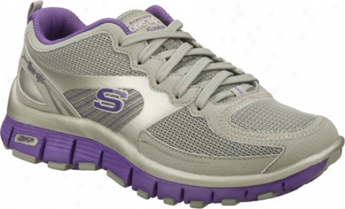 Skechers Tone Ups Flex Challenge (women's) - Gray/purple