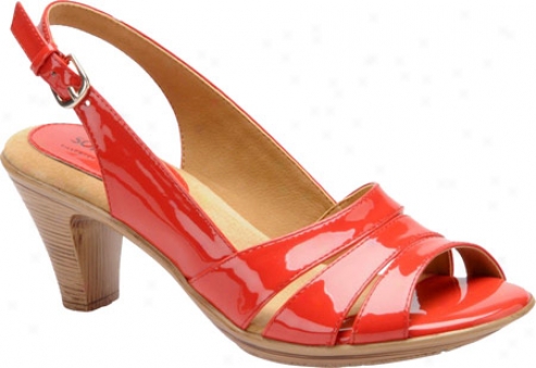 Softspots Arden 2 (women's) - Rose Red Leather