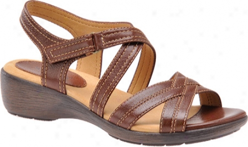 Softspots Peoria (women's) - Cognac SoftL eather