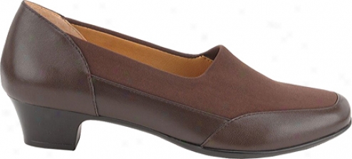 Softspots Santina (women's) - Mahogany Leather/suede