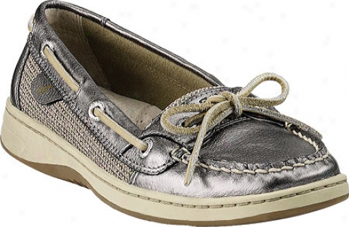 Sperry Top-sider Angelfish Metallic (women's) - Pewter Metallic