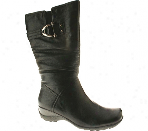 Spring Step Albany (women's) - Black Leather