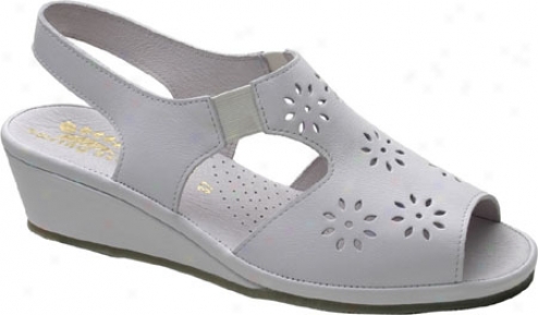 Spring Step Belize (women's) - White Leather