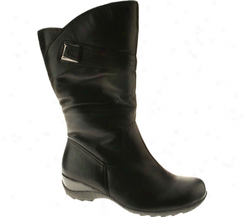 Spring Step Bismarck (women's) - Black Leather