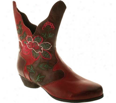 Spring Step Brazil (women's) - Red Leather