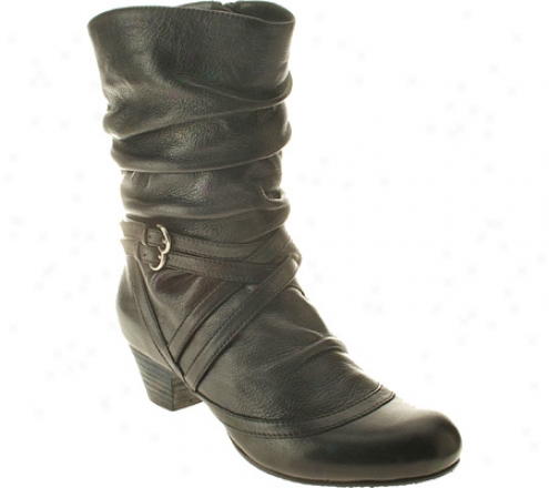 Spring Step Canyon (women's) - Black Leather