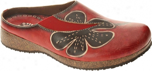 Spring Step Dalila (women's) - Red Leather