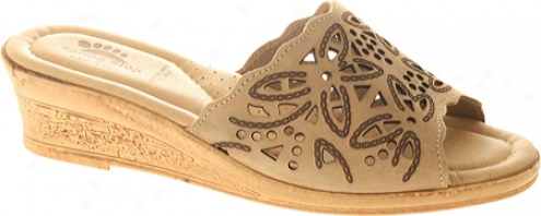 Spring Step Estella (women's) - Beige Nubuck