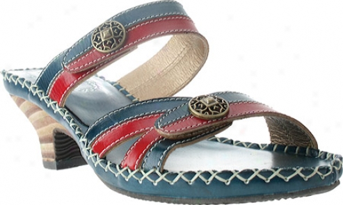 Spring Step Exotic (women's) - Blue Leather