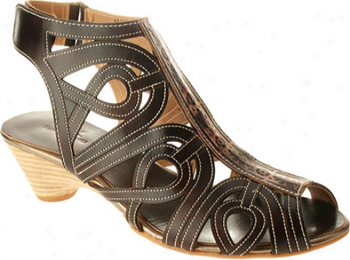 Spring Step Flourish (women's) - Brown Leather