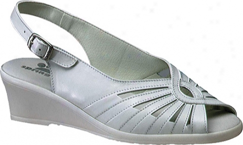 Spring Step Gail (women's) - White Leather