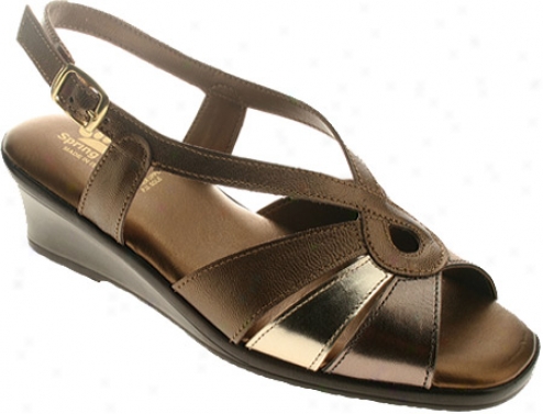 Rise Step Gladiola (women's) - Bronze Leather