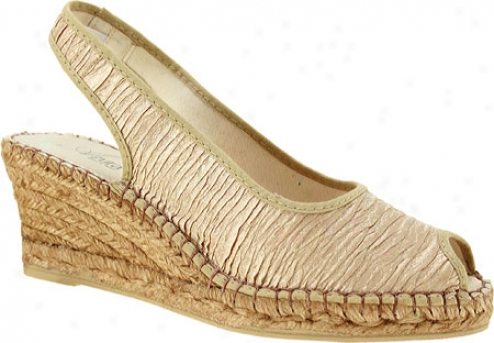 Spring Step Jeanettee (women's) - Beige Textile