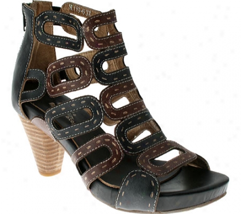 Spring Gait Joyous (women's) - Black Multi Leather