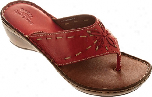 Spring Degree Keoki (women's) - Red Leather