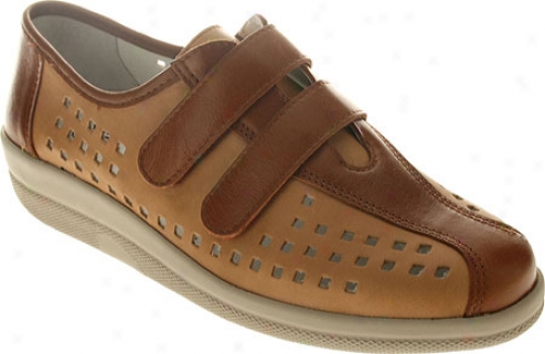 Spring Step Leda (women's) - Tan Combo Leather