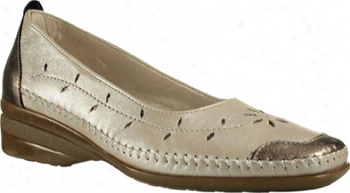 Spring Step Monica (women's) - Champagne Leather