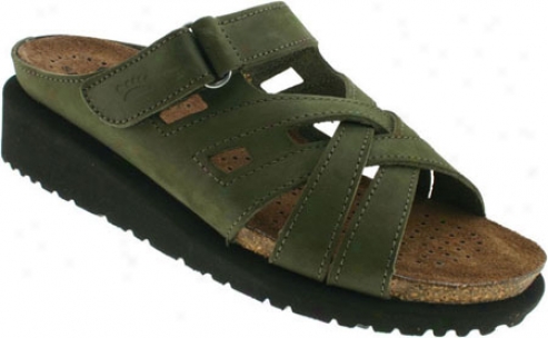 Spring Step Sabra (women's) - Green Nubuck