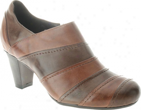 Spring Step Sonic (women's) - B5own/tan Combo Leather