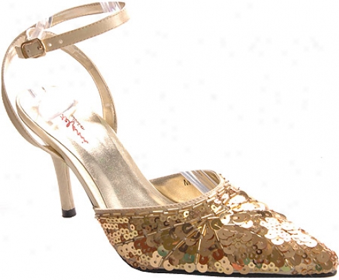 Stefani Nancy Ii (women's) - Gold Sequin