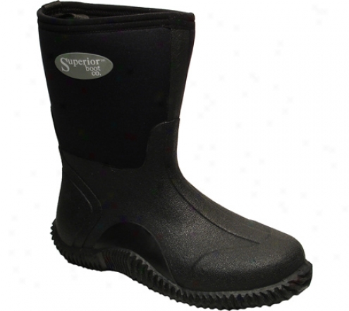 "superior Boot Co. 11"" Mud Boot (women's) - Black Neoprene"