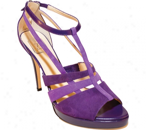 Takera Shoes Asjha (women's) - Violet/lavender Suede