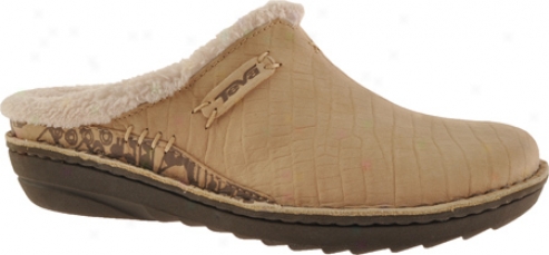 Teva Kiru Mule Print (women's) - Cashew