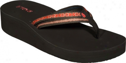 Teva Mandalyn Wedge Deceitful Strap (owmen's) - Lotus Coral