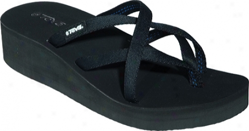 Teva Mandalyn Wedge Ola (women's) - Black