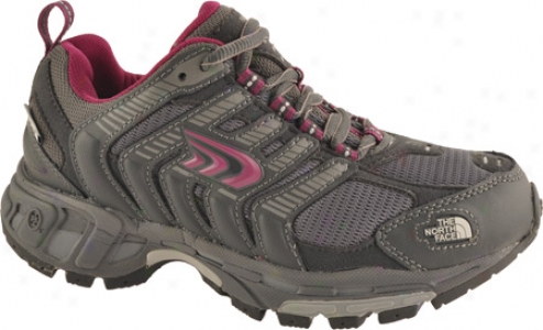 Th3 North Face Betaqso Ii Wp (women's) - Dark Shadow Grey/orchid Pink