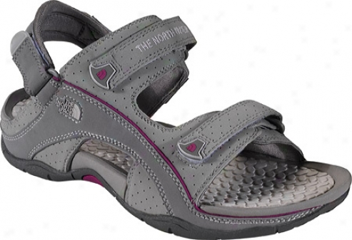 The North Face El Rio (women's) - Q-silver Grey/fuchsia Pink