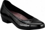 Clqrks Caswell Eternity (women's) - Black Croc Patent/leather