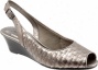 Trotters Mimi (women's) - Pewter Veg Calf Leather