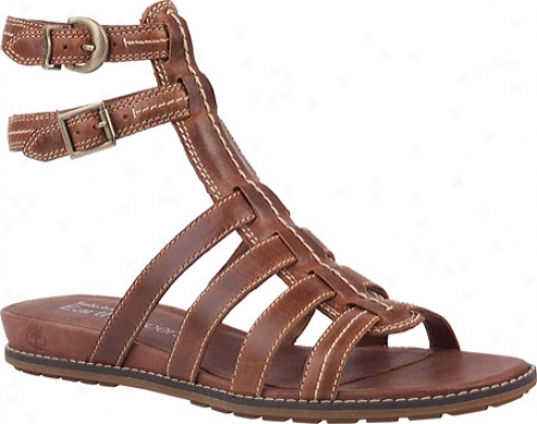 Timberland Earthkeepers Kennebunk Braided Gladiator (women's) - Brown Leather